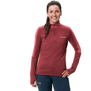 VAUDE - Livigno Halfzip II - Skipully - Groen - Stretchmateriaal