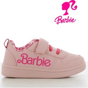 Mattel - Barbie sneakers - maat 28 - roze schoenen voor meisjes met velcro/klittenband - kinderschoenen