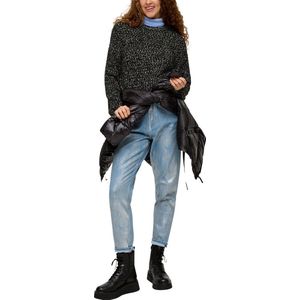 Qs Women-Pull--99W0 GREY/BLACK-Maat S