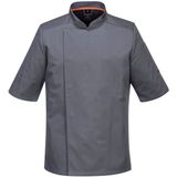 MeshAir Pro - Chef-koksjas - Slate - Slim Fit - Mouwzak