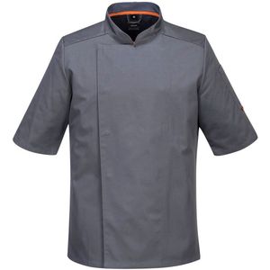 MeshAir Pro - Chef-koksjas - Slate - Slim Fit - Mouwzak