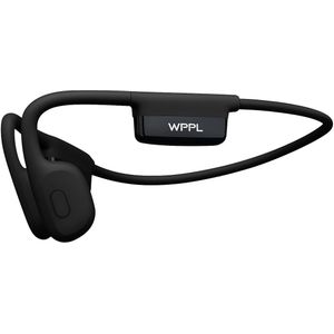 WPPL – Bone Conduction Headphone – Open Ear Koptelefoon – Sport koptelefoon – Sport oordopjes – Sport oortjes - Draadloos – Bluetooth - Waterbestendig – Lichtgewicht, Sportief & Veilig – Met Microfoon – Zwart