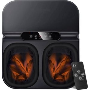 Luxe Voetmassage Apparaat - Zwart - Elektrisch - Shiatsu Massage - Infrarood Warmtefunctie
