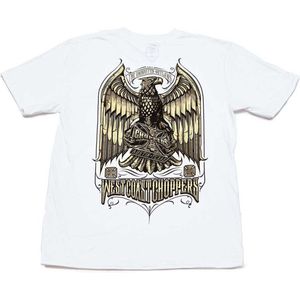 West Coast Choppers Herren T-Shirt Uninvited Outlaws Tee White-S