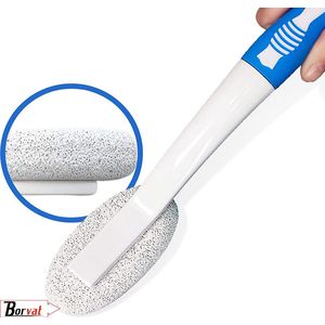 Borvat® | Toiletborstel | Puimsteen | Badkamerreiniging Met Lange Steel Vlekverwijderaar