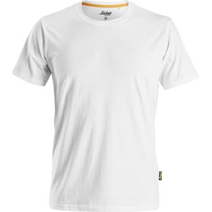 Snickers 2526 AllroundWork, T-shirt Biologisch Katoen - Wit - L