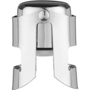 BarUp Champagne Stopper - Wijnafsluiter Professional - Verchroomd - 41x38x(H)60mm