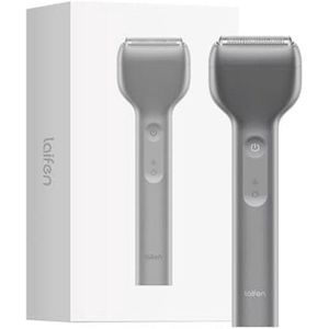 Laifen T1 Pro Elektrisch scheerapparaat voor heren, met hogesnelheidsmotoren, 12.000 sneden/min.*2, 100 minuten batterijduur, waterdicht volgens IPX7, geschikt voor op reis (aluminiumlegering)