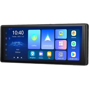 E64 - Dashcam voor Auto - WiFi - Dashcams - FullHD video - Super compact - Parkeermodus - 16:9 - 10.26 inch Scherm - Met Achteruitrijcamera - Zwart