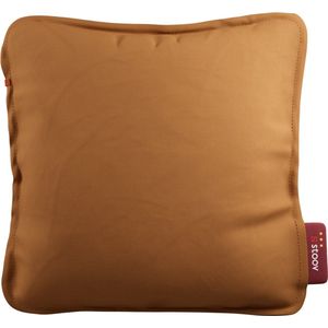 Stoov Warmtekussen | Ploov³ Terracotta Orange | Duurzaam & Draadloos | Infrarood warmtekussen | 45x45 cm | Flex 33Wh batterij