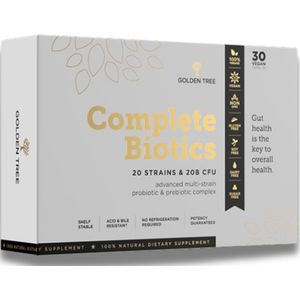 Golden Tree Compleet - Gezonde darmen - Probiotica - Detox & Reiniging - 30 capsules