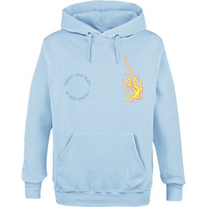 Twenty One Pilots Fire Heren Trui met capuchon - lichtblauw - S