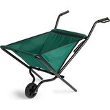 909 Outdoor opvouwbare kruiwagen - 50L - Maximale laadvermogen 25KG - Groen