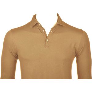 Eden Vally jersey polo camel ML7