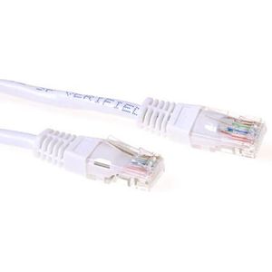 Advanced Cable Technology Ib9300 0.50m utp cat6a non snag wh Eenh. 1 stk