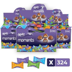 Milka Moments Chocolade Mix - 1000 Gram - 3 Stuks - Chocolade - Reep - Snack - Voordeelverpakking