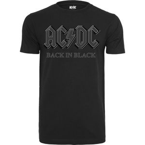 Urban Classics AC/DC - ACDC Back In Black Heren T-shirt - XL - Zwart