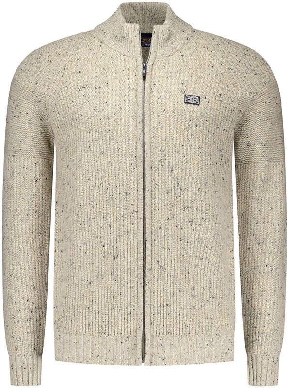 N.Z.A. Wollen Ecru Vest - 25KN454