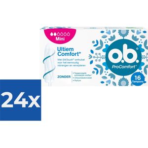OB ProComfort Mini 16 stuks - Voordeelverpakking 24 stuks