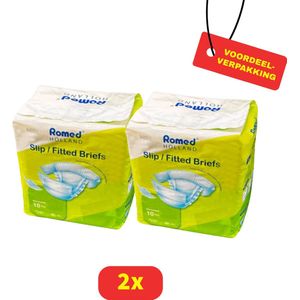 Romed Incontinentie Comfort Slips - Maat M - 10 Druppels - Unisex - 2 x 10 stuks - Voordeelverpakking