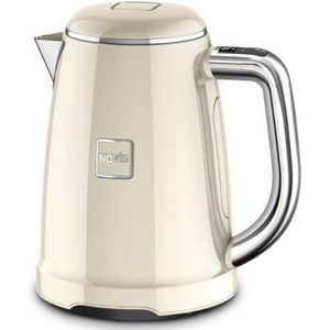 Novis KTC1 - Elektrische Waterkoker - Temperatuur instelbaar - 1,6l - Creme