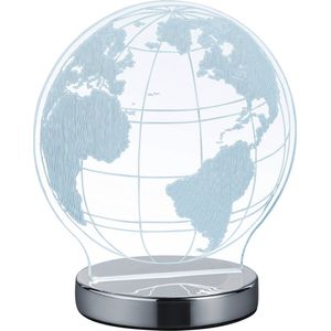 Tafellamp REALITY Globe - Chroom