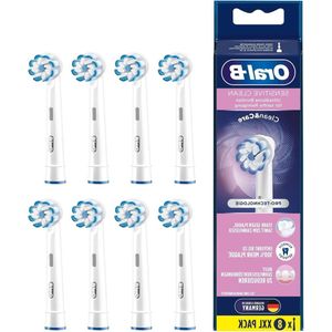 Sensitive Clean Opzetborstel Met Zacht Haren 8 Stuks