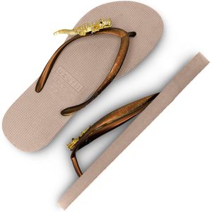 Uzurii Gold Crocodile Switch - Zand