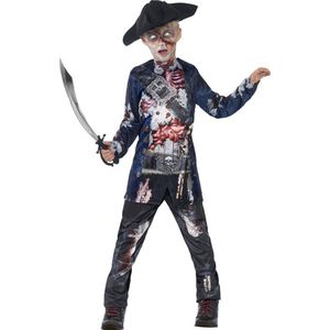 Zombie piraten outfit voor jongens Halloween  - Kinderkostuums - 152/164