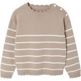Sierlijke Mariniétrui - Gemêleerd Beige - Meisjestrui