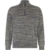 State of Art Trui Halfzip Gemêleerd