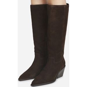 BRONX - next-low-kole - Cowboylaarzen - Donkerbruin - Suede