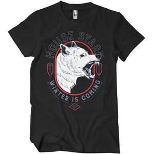 Game of Thrones T-Shirt House StarkWinter Is Coming T-Shirt WB-1-GOT005-H64-3 Black-S