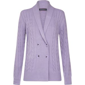 Felix Hardy Gebreide Cardigan - Vest Dames Paars - L