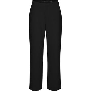 Vero Moda Broek Vmclair Mw Straight Pant Noos 10308336 Black Dames Maat - W38 X L32