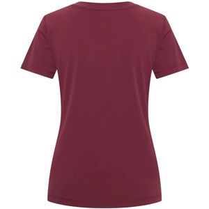 Travel T-shirt Uni 2271 Burgundy