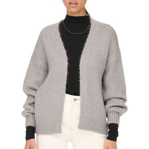 JDY Gebreid vest 'JDYDINEA'  taupe