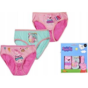 Peppa Pig - 3x Onderbroeken voor Meisjes - Maat (122/128)