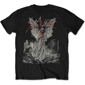 Slayer - Gravestone Walks heren unisex T-shirt zwart - L