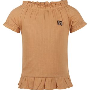 Koko Noko R-girls 1 Meisjes T-shirt - Camel - Maat 98