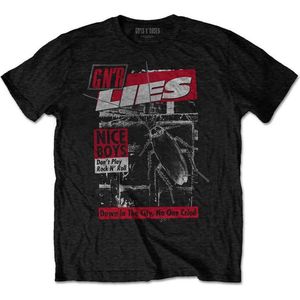 Guns N' Roses - Nice Boys Heren T-shirt - L - Zwart