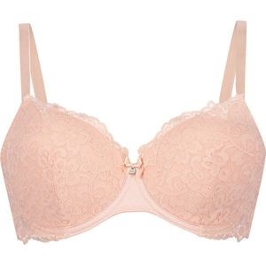 Hunkemöller Dames Lingerie Voorgevormde beugel bh Marine - Roze - maat B75