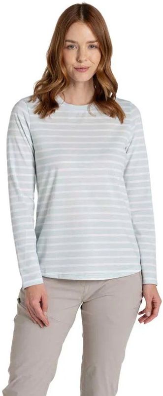 Craghoppers - Nosilife Akona - T-shirt - Gestreept - Sneldrogend - Insectenwerend