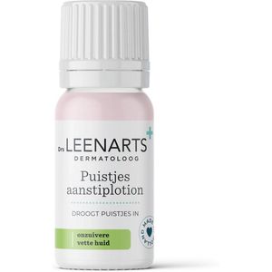 Drs Leenarts Puistjes Antistiplotion Onzuivere Vette Huid (Vernieuwde Formule) - Alcohol en Parfum vrij - 15 ml
