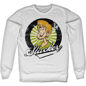 Scooby Doo Shaggy The Slacker Sweatshirt White-S