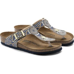 Birkenstock Gizeh oriental mosaic  narrow sandalen meisjes (S)
