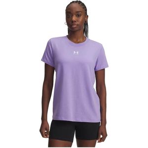 Under Armour - Rival Core - Sportshirt - Paars
