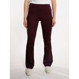 Red Button - Flared Broek - Donkerrood - Met Elastische Tailleband
