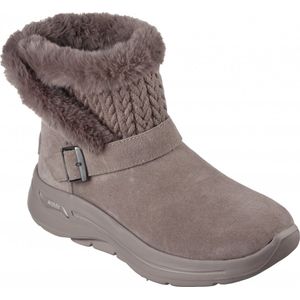 Skechers - GO WALK ARCH FIT BOOT - Enkellaarsjes - Dark Taupe