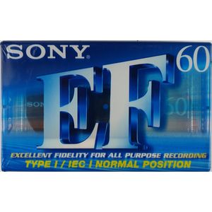 Sony EF C60 Cassettebandje 70's 60 min